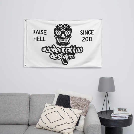 Woodentattoo Logo (Fahne)