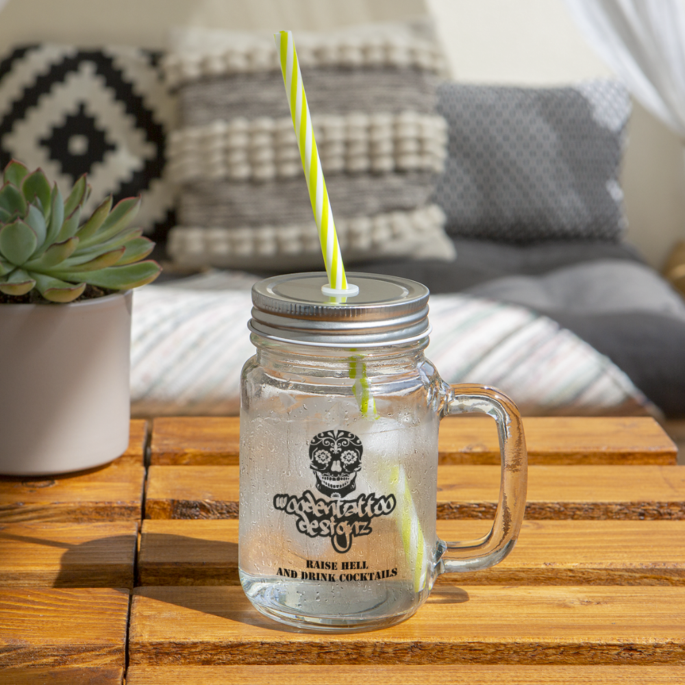 Woodentattoo Raise Hell Drink Cocktails Classic (Trinkglas) - Klar