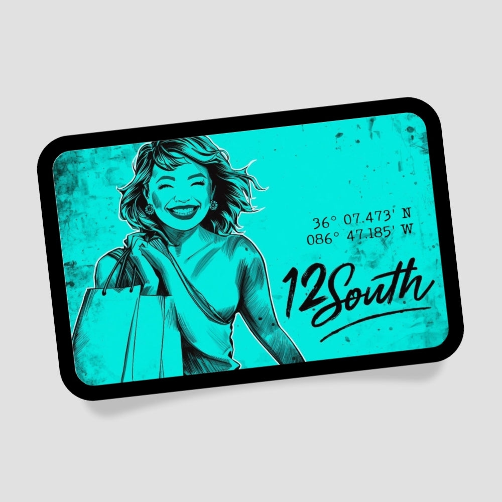 12 South Patch mit Klett