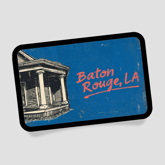 Baton Rouge Haus Patch mit Klett