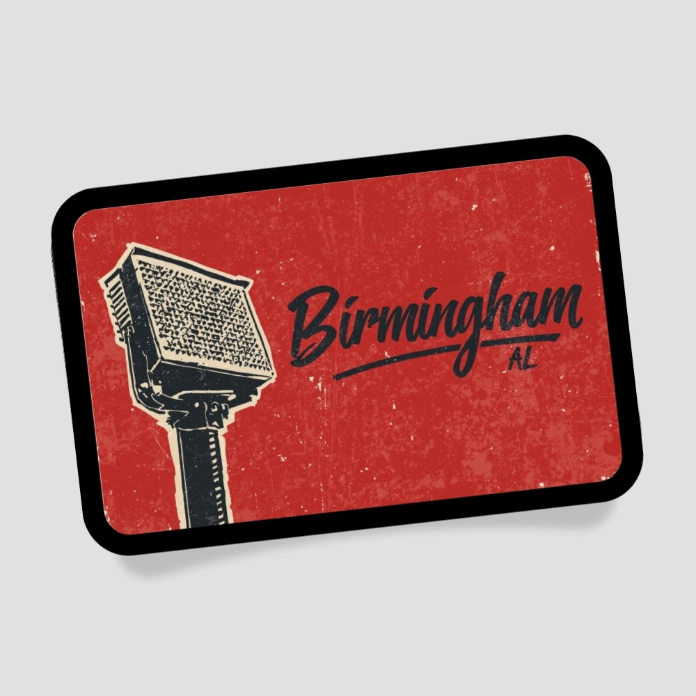 Birmingham Alabama Flutlicht Patch mit Klett