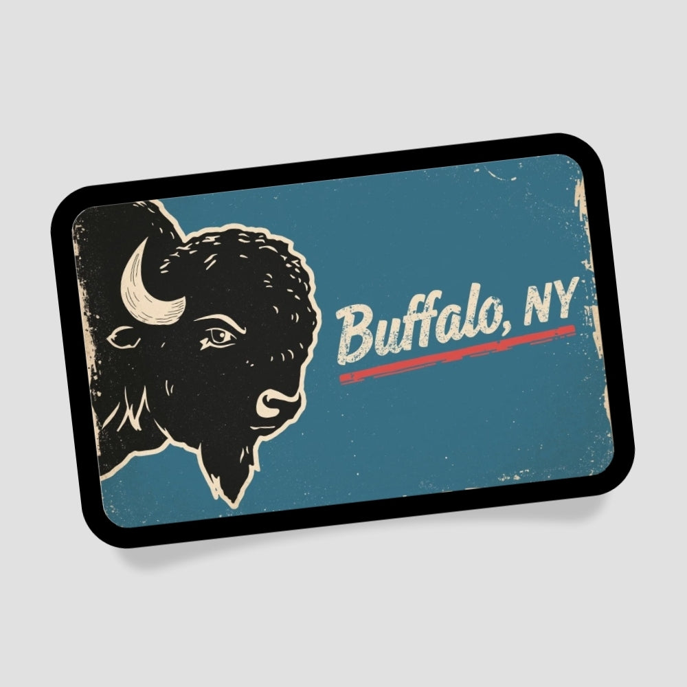 Buffalo NY Büffel Patch mit Klett