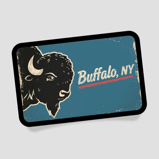 Buffalo NY Büffel Patch mit Klett