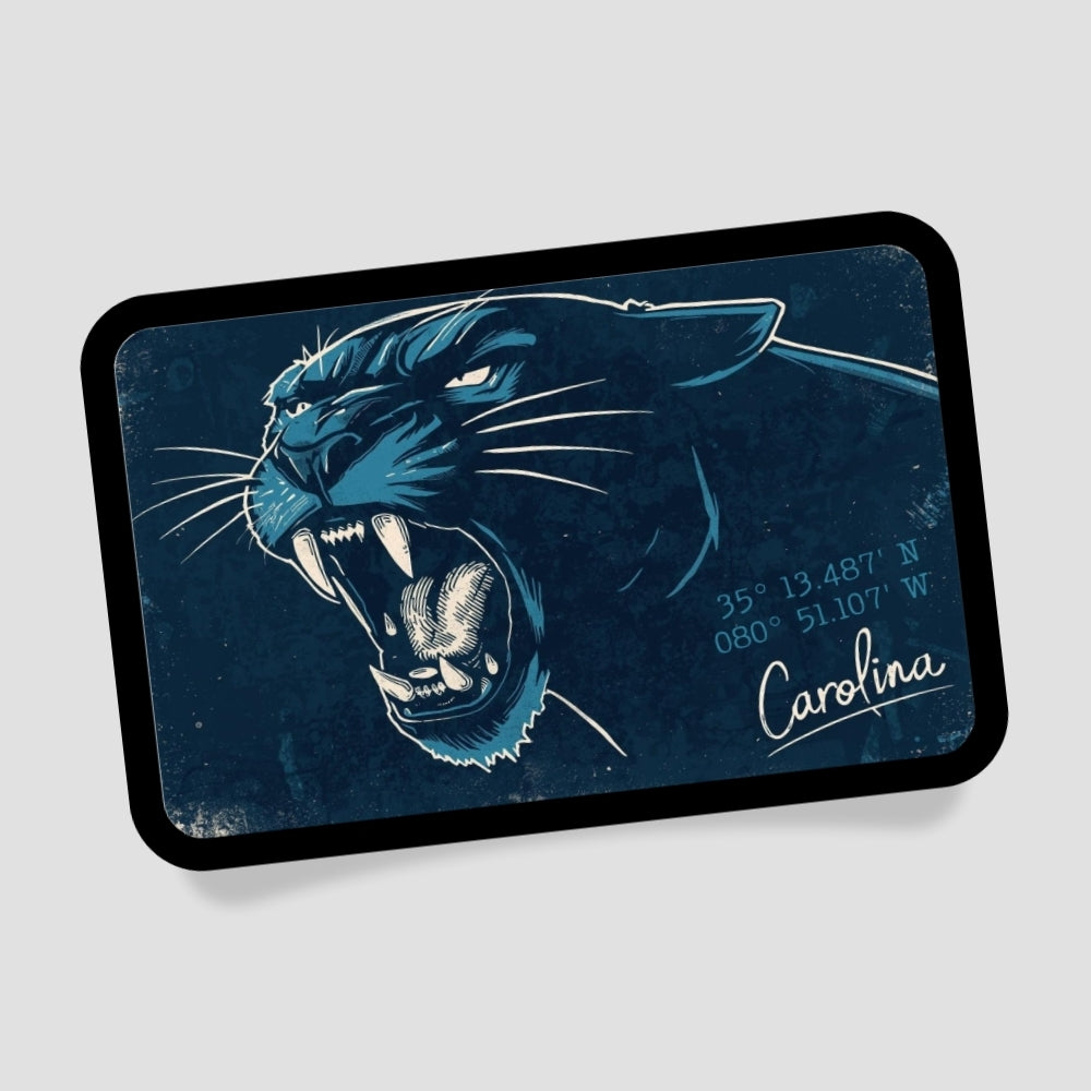 Carolina Panther Patch mit Klett