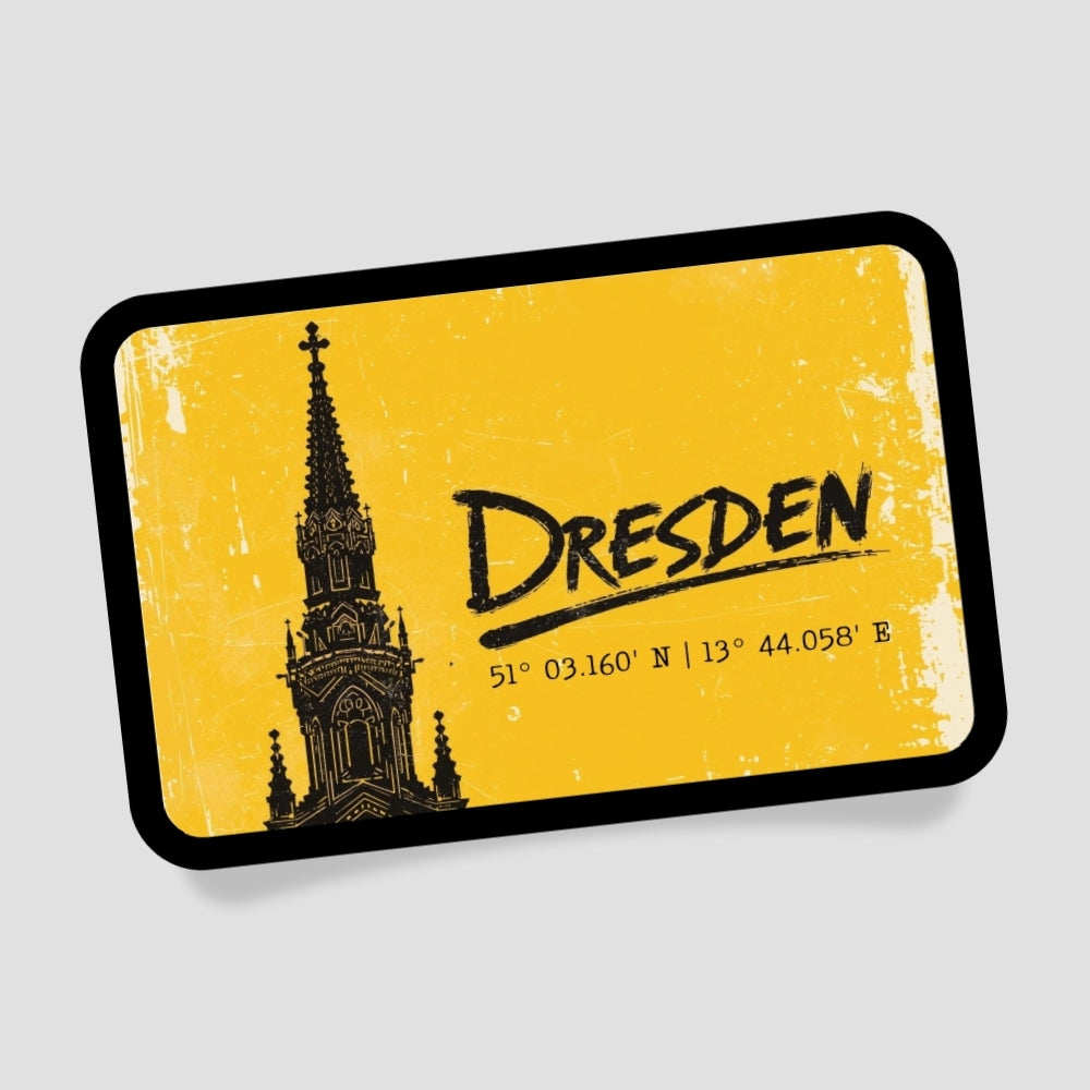 Dresden Turmspitze Patch mit Klett