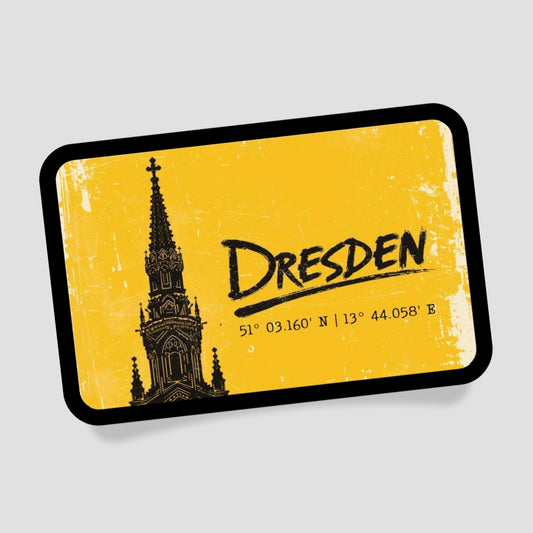 Dresden Turmspitze Patch mit Klett