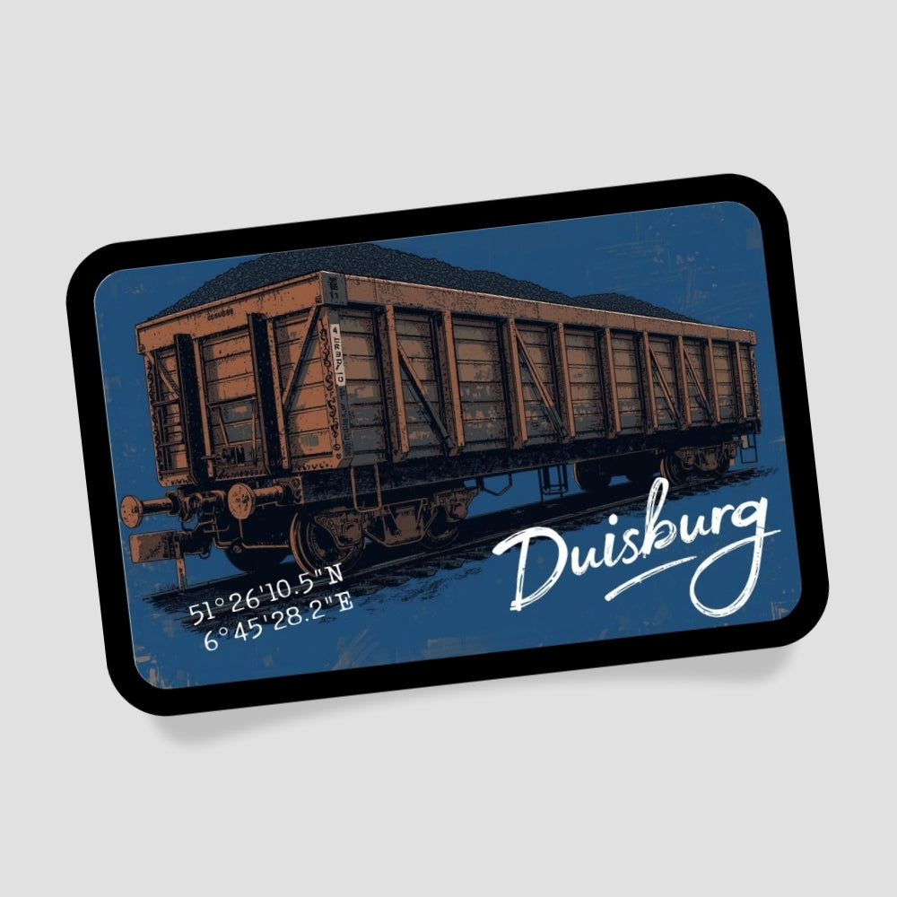 Duisburg Kohlewagen Patch mit Klett