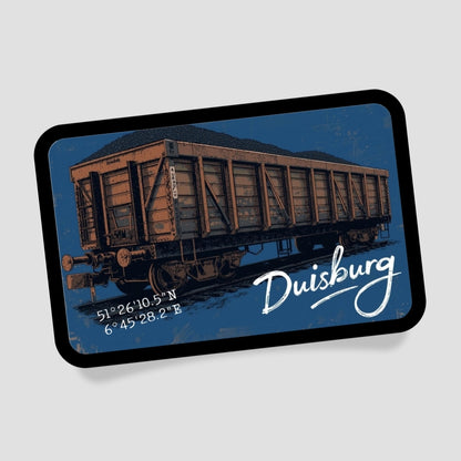 Duisburg Kohlewagen Patch mit Klett