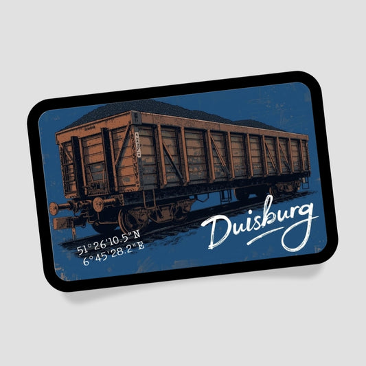 Duisburg Kohlewagen Patch mit Klett