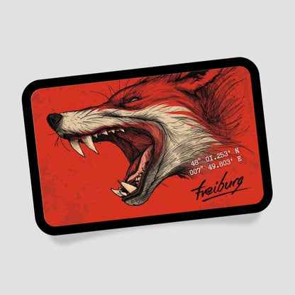 Freiburg Fuchs Patch mit Klett