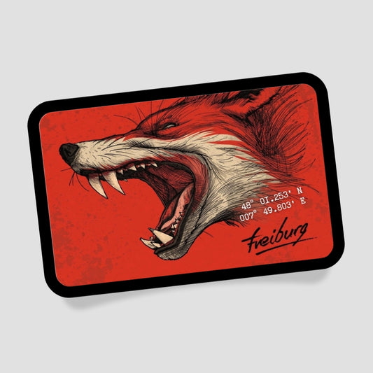 Freiburg Fuchs Patch mit Klett