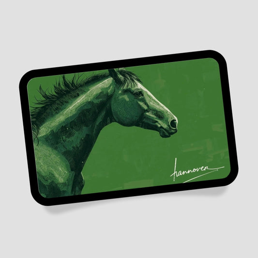 Hannover Pferd Patch mit Klett