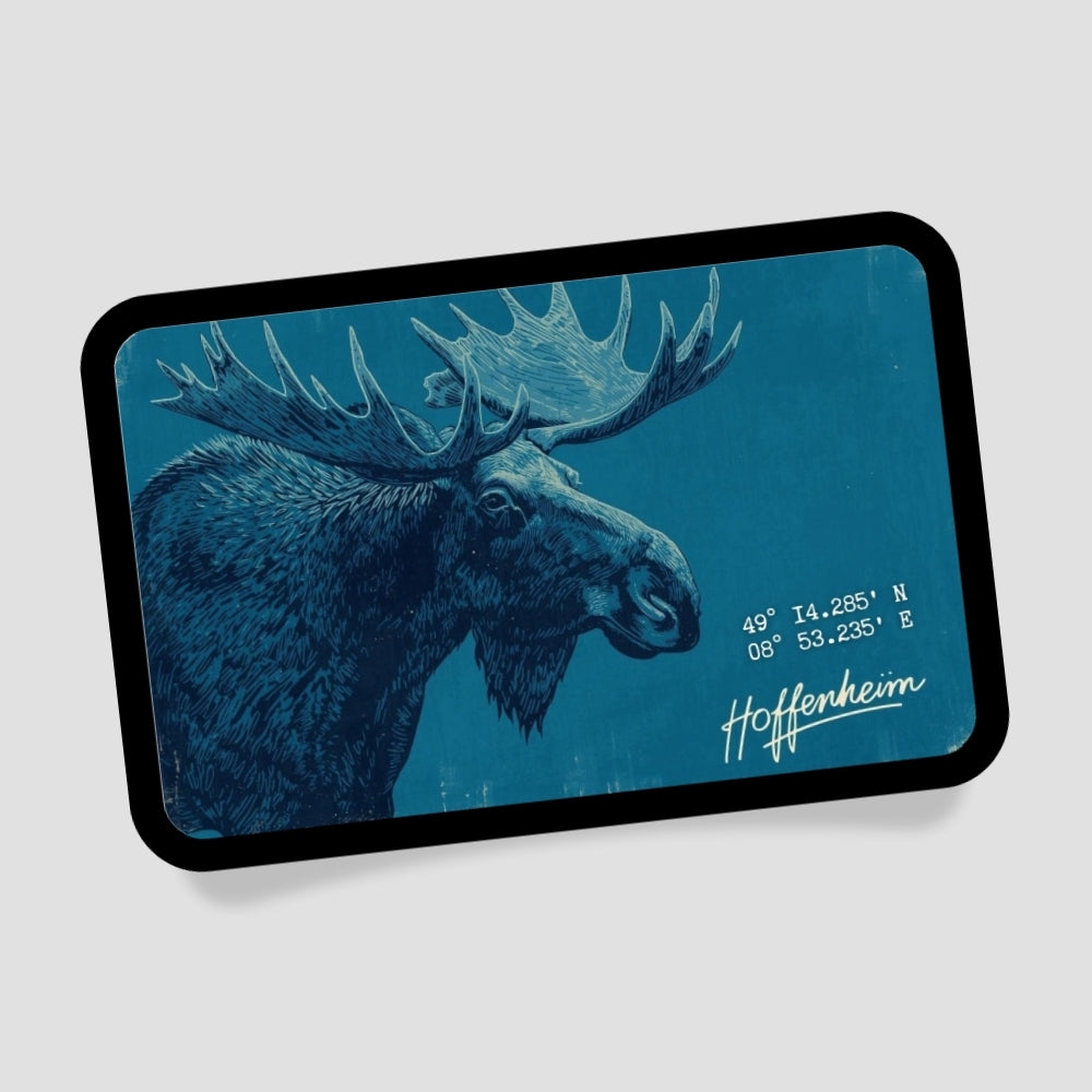 Hoffenheim Elch Patch mit Klett