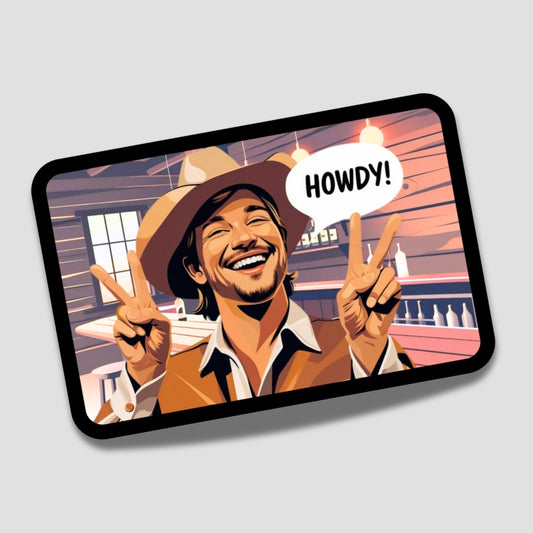 Cowboy Howdy Patch