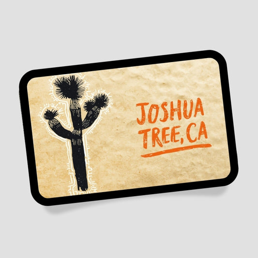 Joshua Tree CA Palmen Patch mit Klett