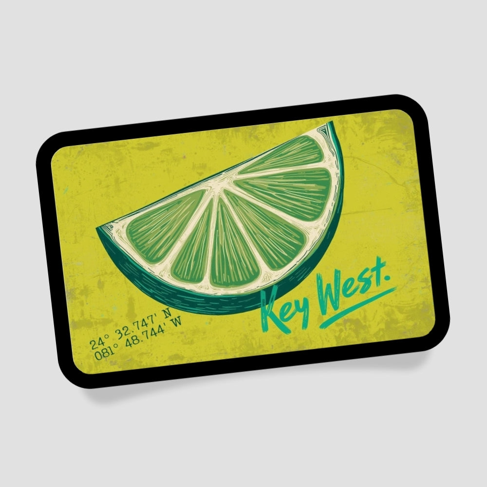 Key West Limette Patch mit Klett