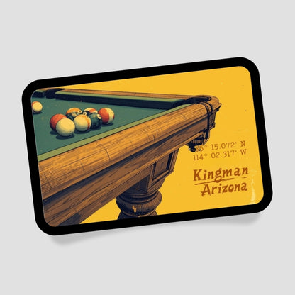 Kingman Arizona Billard Patch mit Klett
