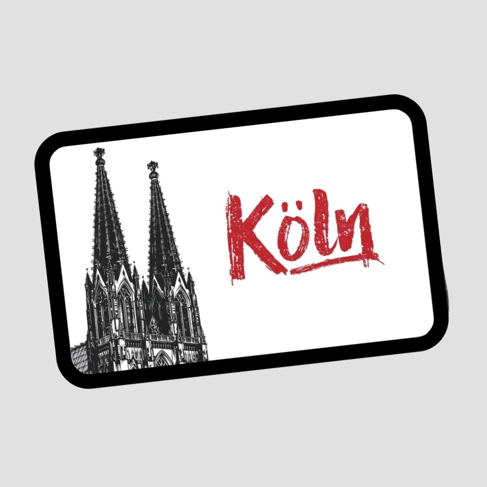 Köln Dom Patch mit Klett