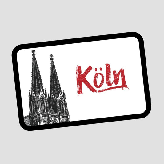 Köln Dom Patch mit Klett