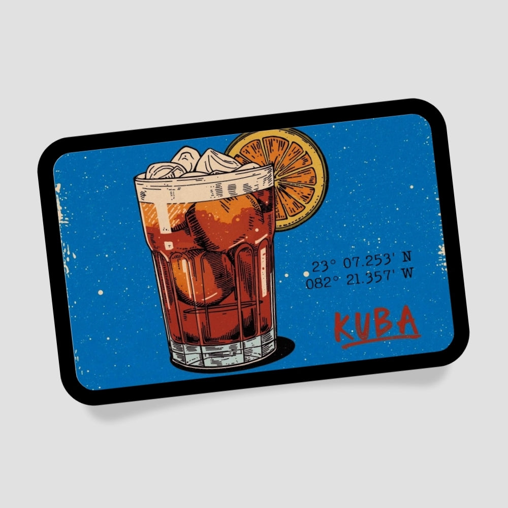 Kuba Cuba Libre Patch mit Klett