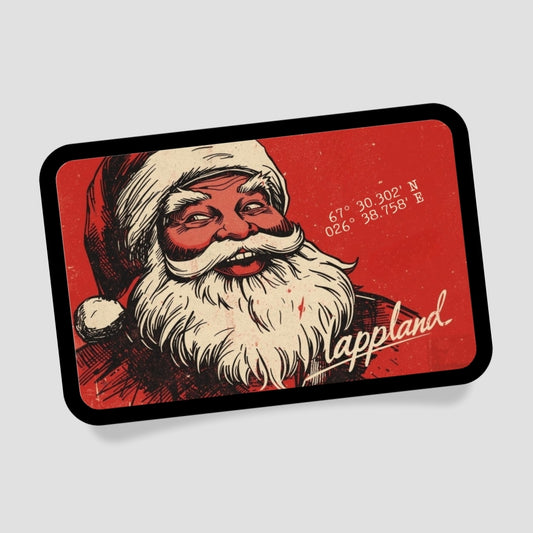 Lappland Weihnachtsmann Weihnachten Patch mit Klett