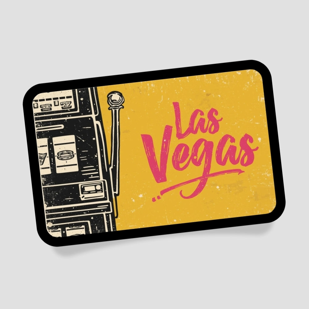 Las Vegas Spielautomat Patch mit Klett