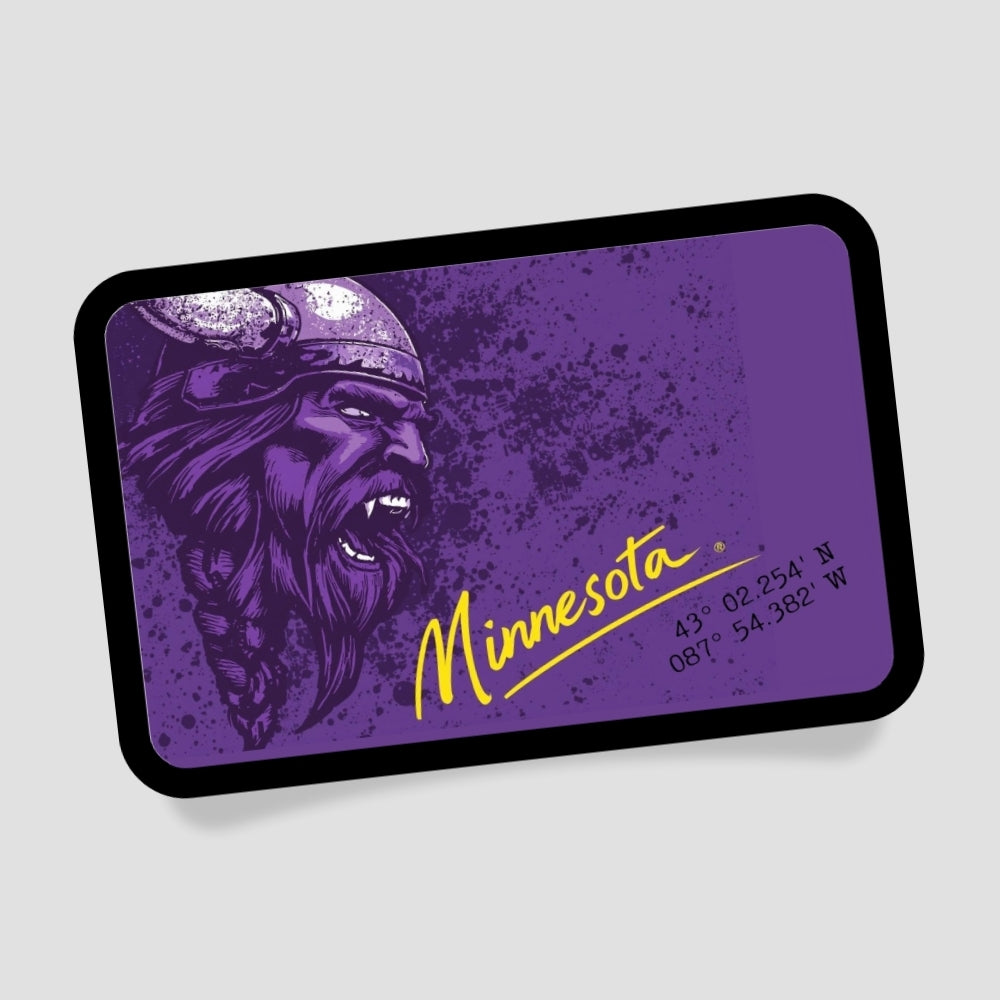 Minnesota Wikinger Patch mit Klett