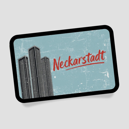 Neckarstadt Mannheim Collini Türme Patch mit Klett