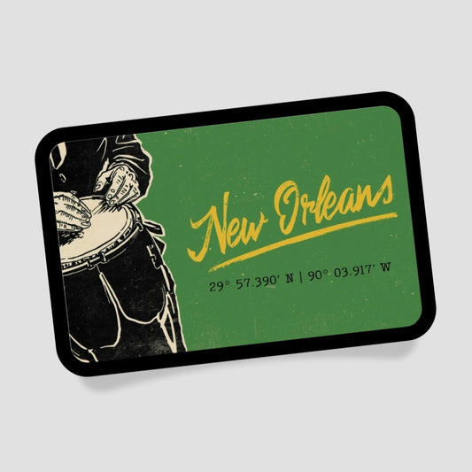 New Orlenas Cajon Trommel Patch