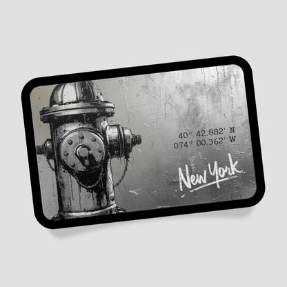 New York Wasserhydrant Patch mit Klett
