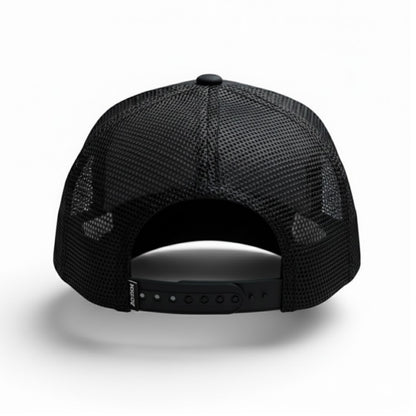 REPATCHED Signature Cap in Schwarz mit Klett Hinten