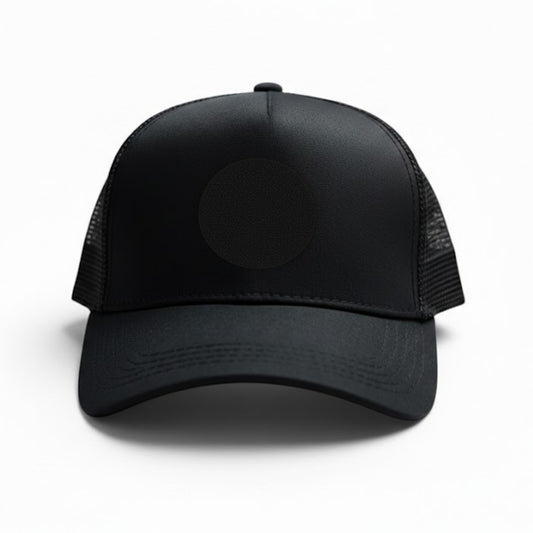 REPATCHED Signature Cap in Schwarz mit Klett Vorne