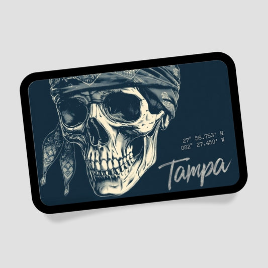 Tampa Pirat Totenkopf Patch